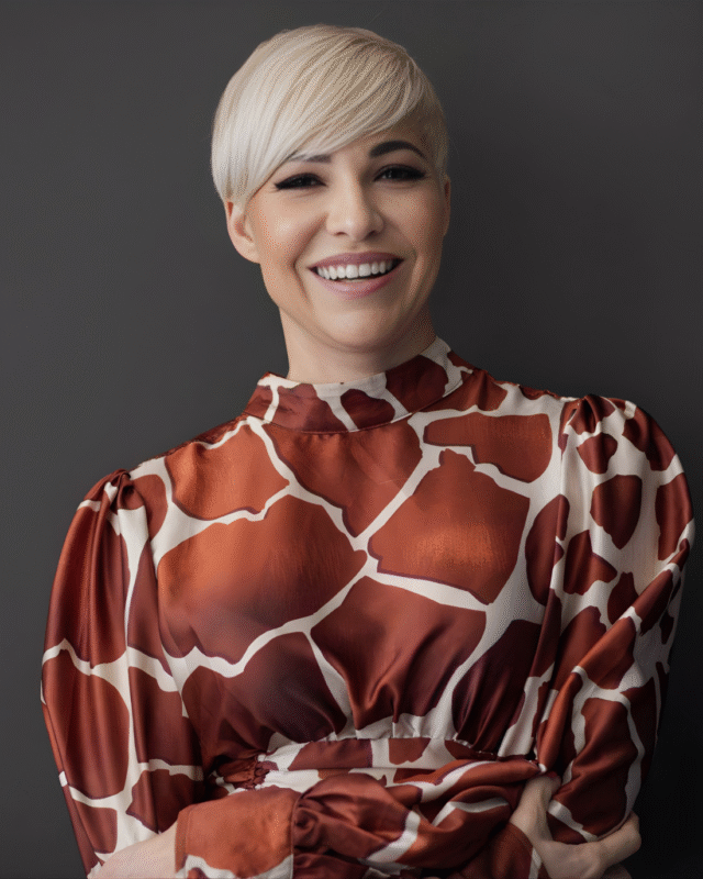 Portait of Liezel van der Westhuizen – Palladium Hair & Beauty celebrity client