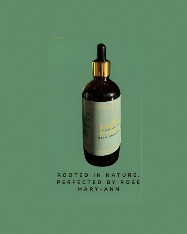 Rose Mary-Ann professional hair growth oil products stocked at Palladium Hair & Beauty Company